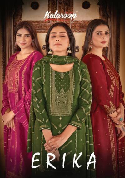 Erika By kalaroop Designer Traditional Readymade Salwar Kameez Collection